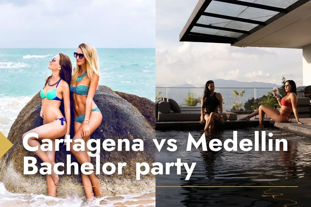 Cartagena vs Medellin bachelor party